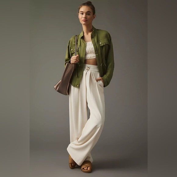 Anthropologie Oversized Utility Jacket , sz : XS - Picture 4 of 14